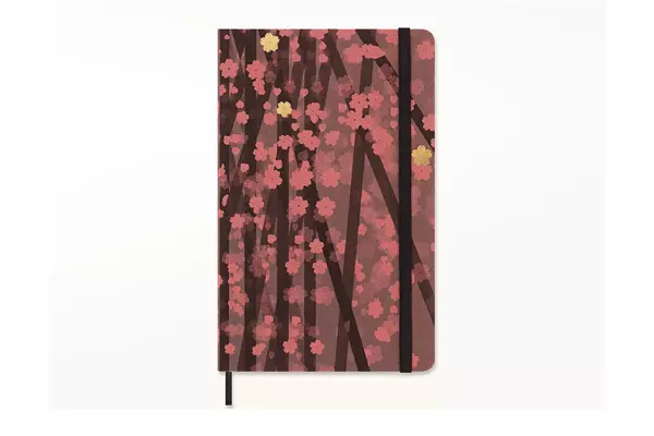 Een Moleskine Limited Edition Sakura Kosuke Tsumura Notebook Ruled Hardcover Large koop je bij Moleskine.nl